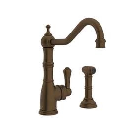 Perrin and Rowe Kitchen Faucet And Metal Lever Handle
