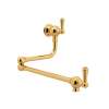 Wall Mounted Pot Filler in English Gold