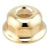 Dome Hood for Thermostatic Mixer Shut Off Volume Control in English Gold