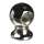 Volume Control Lever Ball End with Screw Cap in Polished Nickel