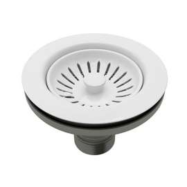 Basket Strainer in White