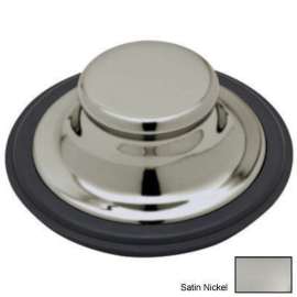 Disposal Stopper in Satin Nickel