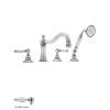 Roman Tub Filler Faucet in Polished Chrome