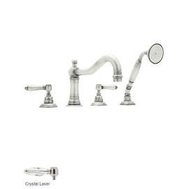 Roman Tub Filler Faucet in Polished Nickel