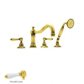 Country Bath A1404LPIB Roman Tub Faucet in Inca Brass