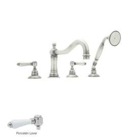 Country Bath A1404LPPN Roman Tub Faucet in Polished Nickel