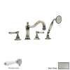 Country Bath A1404LPSTN Roman Tub Faucet in Satin Nickel