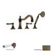 Country Bath A1404LPTCB Roman Tub Faucet in Tuscan Brass