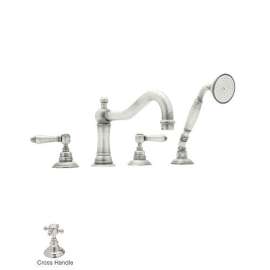 Country Bath A1404XMPN Roman Tub Faucet in Polished Nickel
