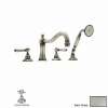 Country Bath A1404XMSTN Roman Tub Faucet in Satin Nickel