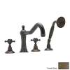 Country Bath A1404XMTCB Roman Tub Faucet in Tuscan Brass