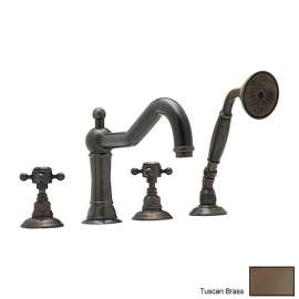Country Bath A1404XMTCB Roman Tub Faucet in Tuscan Brass