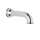 Cisal AC24-APC 7in Non Diverter Tub Spout in Polished Chrome