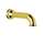 Cisal AC24-IB 7in Non Diverter Tub Spout in Inca Brass
