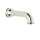 Cisal AC24-PN 7in Non Diverter Tub Spout in Polished Nickel