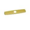 10in Single Hole Kitchen Faucet Escutcheon in Inca Brass