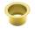 Extended 2 1/2in Disposal Flange in Inca Brass