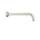 12in Wall Mounted Shower Arm in Polished Nickel