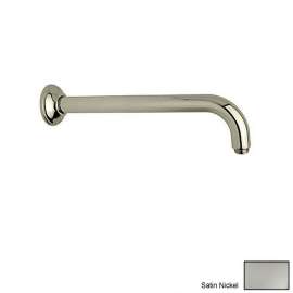 12in Wall Mounted Shower Arm in Satin Nickel