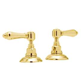Country Bath A1411LMIB Pair of 1/2in Side valves in Inca Brass