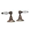 Country Bath A1411LCTCB Pair of 1/2in Side valves in Tuscan Brass