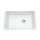 31in Undermount Fireclay Kitchen Sink in White