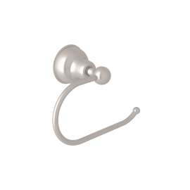 Cisal CIS8STN Single Post Toilet Paper Holder in Satin Nickel