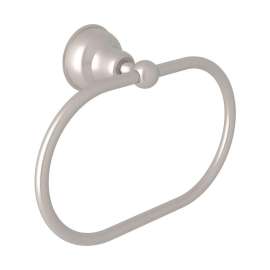 Cisal CIS4STN 8in Towel Ring in Satin Nickel