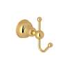 Cisal CIS7IB Single Hook Robe Hook in Inca Brass