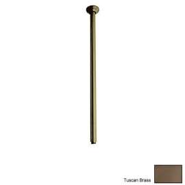 24in Ceiling Mounted Arm in Tuscan Brass