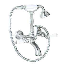 A1401LP Country Bath Wall Mount Exposed Tub Filler Faucet