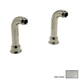 Set of 6-1/2in Deck Unions in Satin Nickel