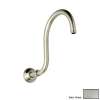 12in Wall Mounted Hooked Shower Arm in Satin Nickel