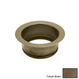 Disposal Escutcheon in Tuscan Brass