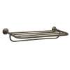 24in Towel Rack in Tuscan Brass