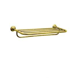 24in Towel Rack in Inca Brass