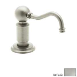 Deck Mounted Soap Dispenser in Satin Nickel
