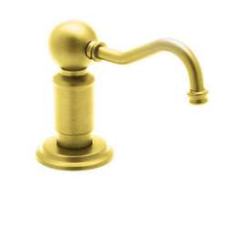Deck Mounted Soap Dispenser in English Gold