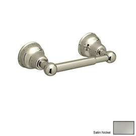 Cisal CIS18STN Double Post Toilet Paper Holder in Satin Nickel