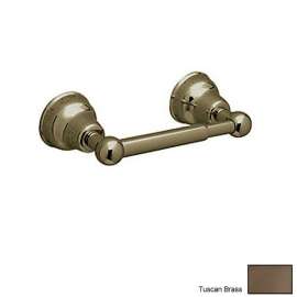 Cisal CIS18TCB Double Post Toilet Paper Holder in Tuscan Brass