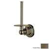 Spare Toilet Paper Holder in Tuscan Brass