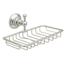 Wall Mounted Soap Holder in Polished Nickel