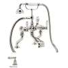 Perrin and Rowe U.3500L/1-PN Deck Mount Exposed Tub Filler Faucet in Polished Nickel