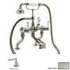 Perrin and Rowe U.3500L/1-STN Deck Mount Exposed Tub Filler Faucet in Satin Nickel