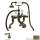 Perrin and Rowe U.3500L/1-EB Deck Mount Exposed Tub Filler Faucet in English Bronze
