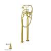 Perrin and Rowe U.3520L/1-IB Floor Mount Tub Filler Faucet in English Gold