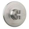 Shower Valve Trim in Satin Nickel