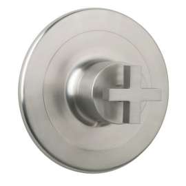 Shower Valve Trim in Satin Nickel