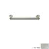 18in Decorative Grab Bar in Satin Nickel