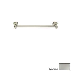 18in Decorative Grab Bar in Satin Nickel